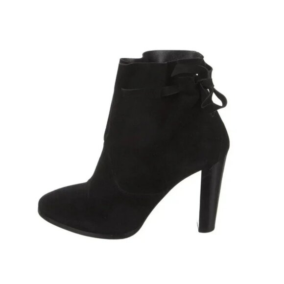 Hermes Boots Suede Booties sz 39.5  fits US 8- 8.5 - Picture 1 of 12